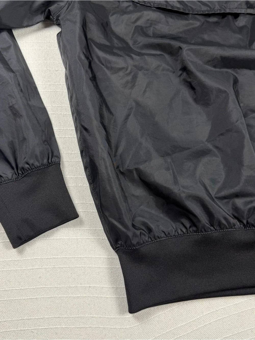 Nike Windrunner Full Zip Hooded Jacket Black Men's Size Small